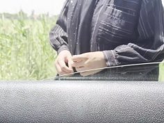 Hot desi bhabhi takes huge dick in risky car sex - outdoor public fuck