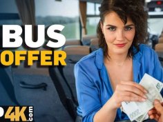 Big tits milf fucks stranger on bus - public sex pov in hd