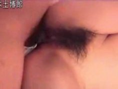 Cute Asian teen takes it from behind like a pro